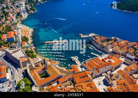 Dubrovnik from above | Luftbilder von Dubrovnik Stock Photo