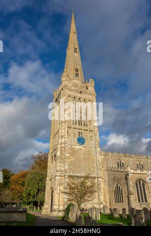 St Peter's Church, Church Street, Oundle, Northamptonshire, England, United Kingdom Stock Photo
