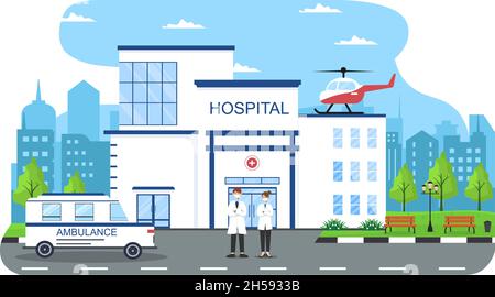 cartoon hospital images