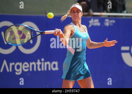 Anna Bondar (Hungary). Argentina Open WTA 2021 champion Stock Photo