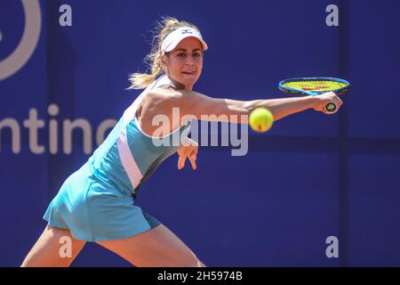 Anna Bondar (Hungary). Argentina Open WTA 2021 champion Stock Photo