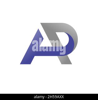 AP letter logo design vector template. A and P letter concept. Very suitable in various business purposes Stock Vector