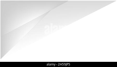 Illustration abstract grey design Banner, background. Stock Photo
