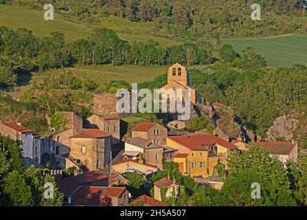 Saint-Herent village, Puy-de-Dome, Auvergne-Rhone-Alpes, France Stock Photo