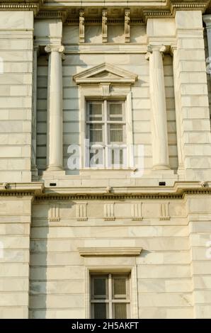 Marble building Victoria Memorial in Kolkata, India Stock Photo