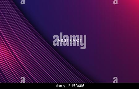 Modern Background With Lines Pattern 3d Style Stock Vector