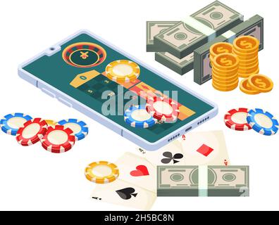 Online Casino Roulette Gambling Table Chips Stock Vector (Royalty Free)  653624677