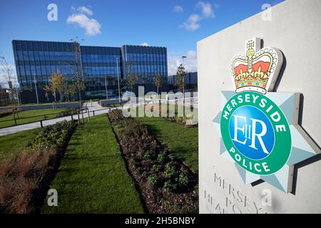 Merseyside police new headquarters building rose hill Liverpool merseyside uk Stock Photo