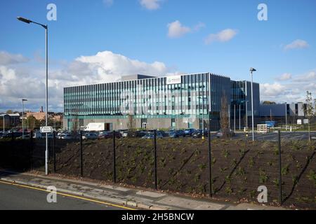 Merseyside police new headquarters building rose hill Liverpool merseyside uk Stock Photo