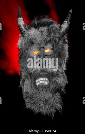 A devils mask vor carnival and halloween Stock Photo