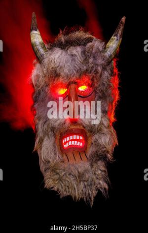 A devils mask vor carnival and halloween Stock Photo