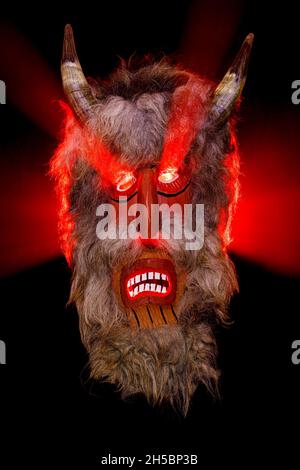 A devils mask vor carnival and halloween Stock Photo