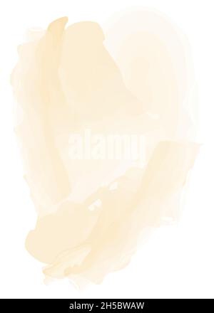 Abstract spot on a white background. Watercolor background. Vector illustration. Stock Vector
