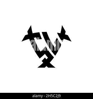 SL Monogram logo letter with triangle shield and circle shape style design on isolated background. Triangle monogram logo, shield monogram logo, trian Stock Vector