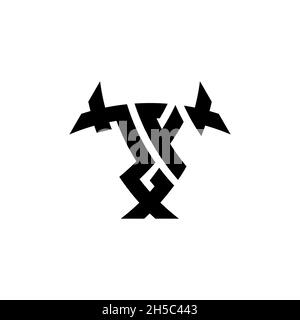 ZF Monogram logo letter with triangle shield and circle shape style design on isolated background. Triangle monogram logo, shield monogram logo, trian Stock Vector