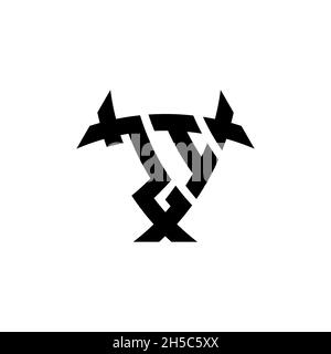ZI Monogram logo letter with triangle shield and circle shape style design on isolated background. Triangle monogram logo, shield monogram logo, trian Stock Vector