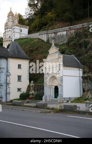 Sanctuaire de Notre-Dame de Bétharram,  Betharram, Pyrénées-Atlantiques, France Stock Photo