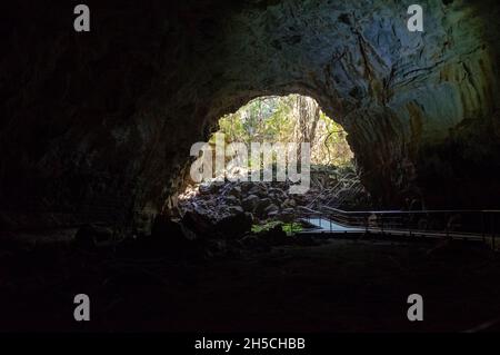 Undara Lava Tubes, Queensland, Australia Stock Photo