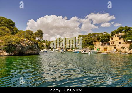 Bilder Hafen Bucht von Cala Figuera Mallorca Stock Photo