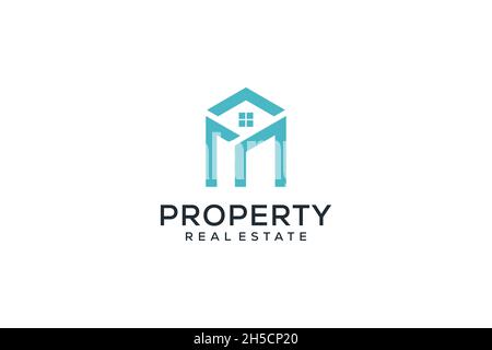 Letter N Real Estate Logo. Construction Architecture Building Logo Design Template Stock Vector
