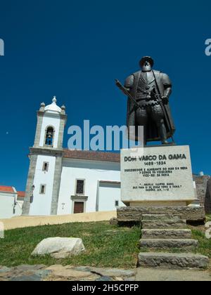 Church of Sines in Alentejo, Portugal Stock Photo