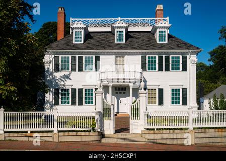 Historic home Of Governor Langdon in Portsmouth, New Hampshire Stock ...