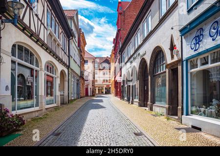 GOTHA, GERMANY - CIRCA AUGUST, 2021: The townscape of Gotha, Thuringia, Germany. Stock Photo