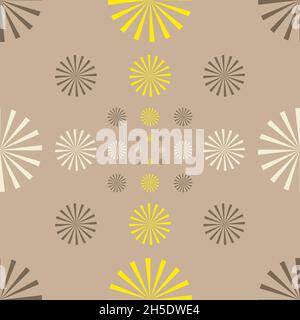 Colorful vector seamless pattern tile for creative design needs Stock Vector