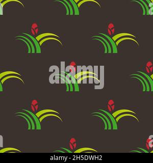 Colorful vector seamless pattern tile for creative design needs Stock Vector