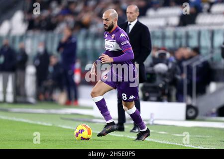 Riccardo Saponara of Acf Fiorentina controls the ball during the Serie A  match between Juventus Fc and Acf Fiorentina Stock Photo - Alamy