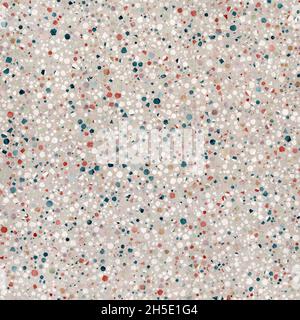 Seamless modern abstract random terrazzo pattern swatch Stock Photo - Alamy