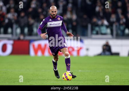 Riccardo Saponara of Acf Fiorentina controls the ball during the Serie A  match between Juventus Fc and Acf Fiorentina Stock Photo - Alamy