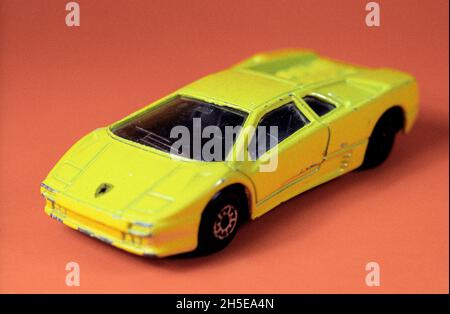 Ferrari Toy Car Stock Photo