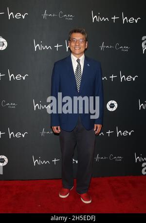 Los Angeles, Ca. 8th Nov, 2021. James Su, at the premiere of Him And Her at The Landmark Theater in Los Angeles, California on November 8, 2021. Credit: Faye Sadou/Media Punch/Alamy Live News Stock Photo