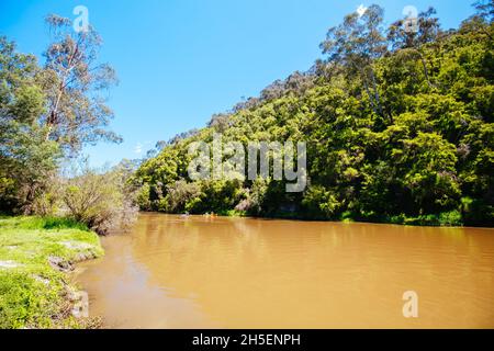 Mount Lofty Circuit Walk in Melbourne Australia Stock Photo