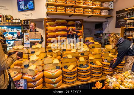 Specialty store for Dutch cheese in Zutphen, Netherlands