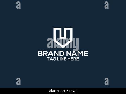 M logo design. M minimalist logo .M letter logo design Stock Vector