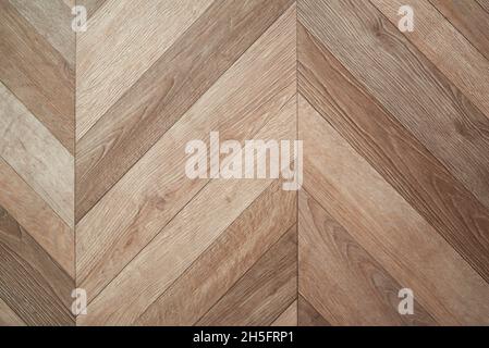 Laminated wooden floor for background Stock Photo