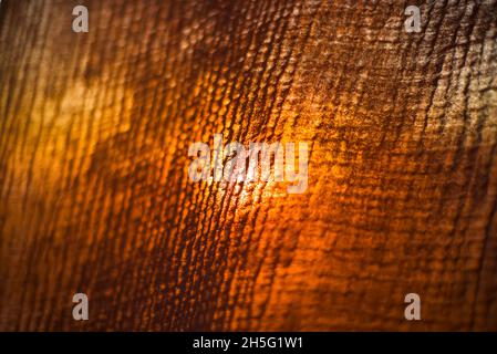 The light of the setting sun through the muslin fabric. Texture. Interlacing. Stock Photo