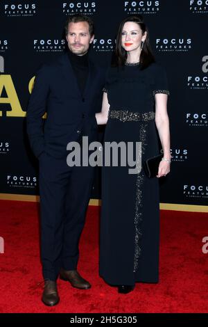 Los Angeles, USA. 08th Nov, 2021. Jamie Dornan, Caitriona Balfe at the Belfast Premiere at Academy Museum of Motion Pictures on November 8, 2021 in Los Angeles, CA (Photo by Katrina Jordan/Sipa USA) Credit: Sipa USA/Alamy Live News Stock Photo