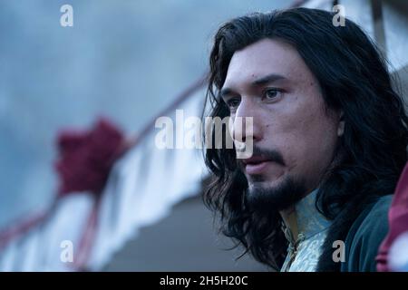 RELEASE DATE: October 15, 2021 TITLE: The Last Duel STUDIO: 20th Century Studios DIRECTOR: Ridley Scott PLOT: King Charles VI declares that Knight Jean de Carrouges settle his dispute with his squire by challenging him to a duel. STARRING: ADAM DRIVER as Jacques LeGris . (Credit Image: © 20th Century Studios/Entertainment Pictures) Stock Photo