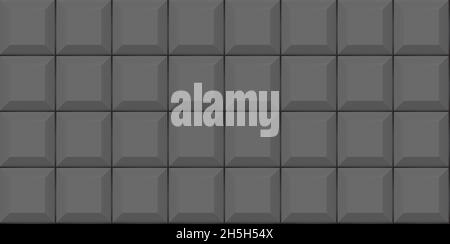 Gray Subway tile seamless pattern. Wall with brick texture. Vector geometric background design Stock Vector