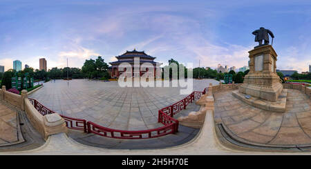 360 degree panoramic view of Sun Yat-sen Memorial Hall