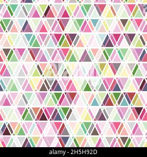 Polygonal rainbow mosaic background. Abstract low poly vector illustration. Triangular seamless pattern. Template geometric business design with Stock Vector