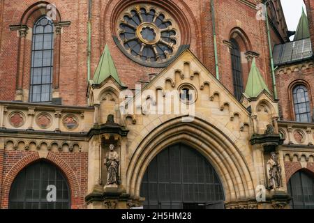 22 May 2019 Munich, Germany - St. Luke's Church,  the largest Protestant church in Munich (Die Evangelische Kirche  Kirchengemeinde St. Lukas) Stock Photo