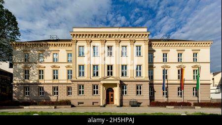 Ministry of Justice of the State of North Rhine-Westphalia, former Regional Court, Duesseldorf, Rhineland, North Rhine-Westphalia, Germany Stock Photo