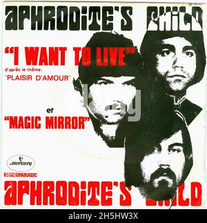 Aphrodite's Child – Aphrodite's Child - Vintage Vinyl Record Cover Stock  Photo - Alamy