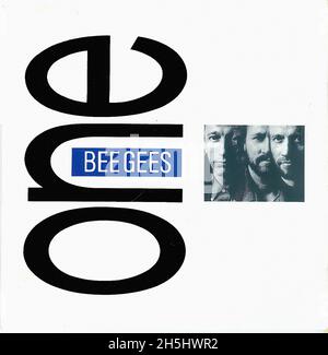 Vintage single record cover - Bee Gees, The - One - D - 1989 Stock Photo