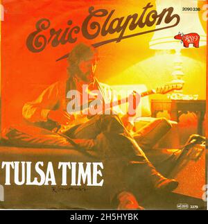 Vintage single record cover - Clapton, Eric - 10 - Tulsa Time - D - 1978 Stock Photo