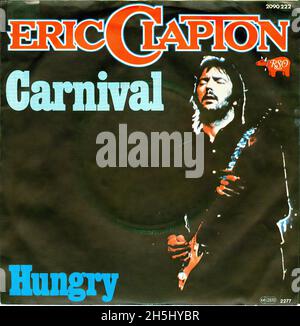 Vintage single record cover - Clapton, Eric - 6 - Carnival - D - 1976 Stock Photo